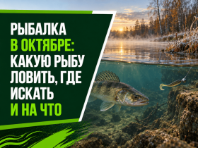 Рыбалка в октябре: какую рыбу ловить, где ее искать и на что добывать