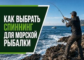 Как выбрать спиннинг для морской рыбалки