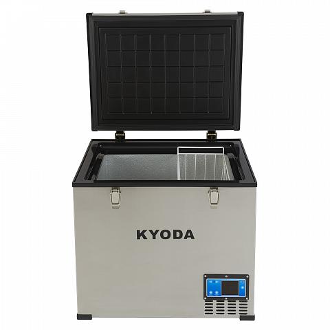 Фото автохолодильник kyoda bds60, однокамерный, объем 60 л, вес 21 кг