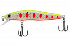 Фото воблер kyoda pre-stun minnow-90f, длина 9,0 см, вес 9,0 гр, цвет p1572, заглубление 0-1,0 м