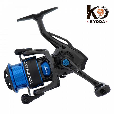 Фото катушка kyoda "tourment" 1000, 7+1 подшипн., передний фрикцион, запасная шпуля
