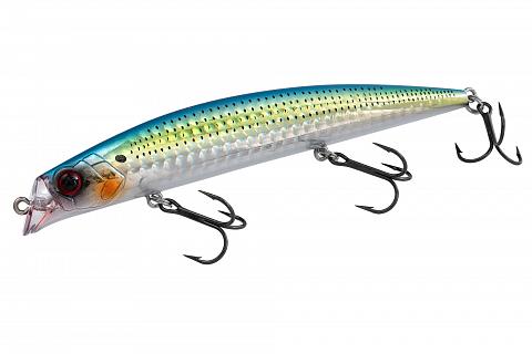 Фото воблер kyoda veron minnow-120f, длина 120 мм, вес 17  гр, цвет p2205, заглубление 0,1-0,6 м