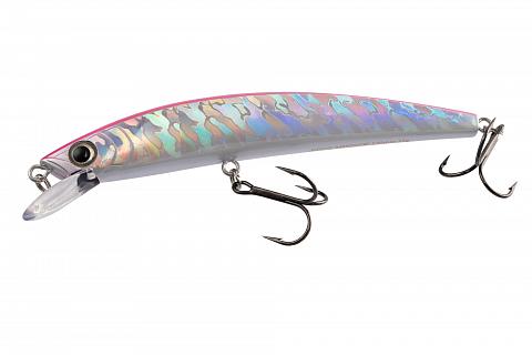 Фото воблер kyoda edge minnow-130f, длина 13,0 см, вес 21 гр, цвет p136, заглубление 1,0-1,8м.