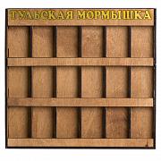 Фото лоток-витрина для мормышек 18 ячеек, размер 26 х 3 х 24 см