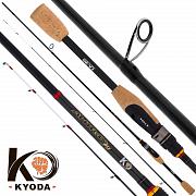 Фото спиннинг kyoda "antrax jig" длина 2,30 м, тест 0,6-8,0 гр, carbon t30, штекер