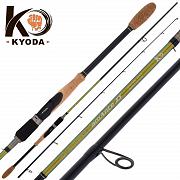 Фото спиннинг kyoda "amante  xs" длина 2,28 м, тест 5,5-17,5 гр, carbon t40, штекер
