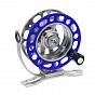 Фото катушка инерционная "condor", bh-55 (35) mm, металл, с лескоукладывателем, цвет синий