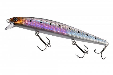Фото воблер kyoda blazer minnow-123f, длина 12,3 см, вес 15,0 гр, цвет p1853, заглубление 0,3-0,5 м