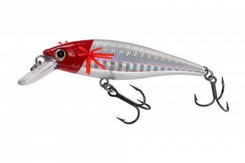 Фото воблер kyoda zigbang minnow-65su, длина 6,5 см, вес 5,5 гр, цвет p11, заглубление 0,5-0,9 м.
