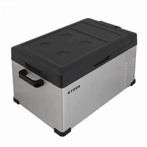 Фото автохолодильник kyoda cs25, однокамерный, объем 25 л, вес 12,0 кг
