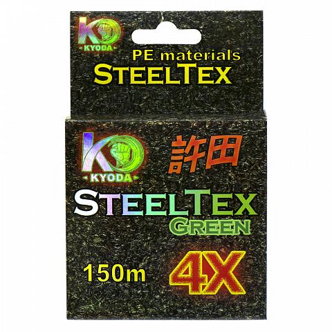 Фото steeltex green 4x d-0,30 мм, l-150 м, цвет зеленый, разрывная нагрузка 16,80 кг