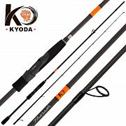 Фото спиннинг kyoda pharaoh, длина 2,55 м, тест 17-70 гр, штекер