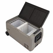 Фото автохолодильник kyoda t36wh, двухкамерный, объем 36 л, вес 15,5 кг