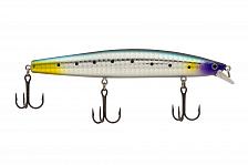 Фото воблер kyoda spotlight minnow-125f, длина 12,5 см, вес 22 гр, цвет p94-1, заглубление 0,5-0,8 м.