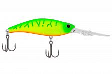 Фото воблер kyoda sharp minnow-75f, длина 7.5 см, вес 12.0 гр, цвет p1579, заглубление 1.5-4 м.