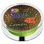 Фото steeltex lemon 4x d-0,40 мм, l-150 м, цвет лимон, разрывная нагрузка 26,40 кг