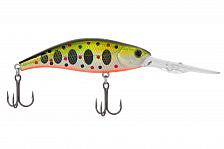 Фото воблер kyoda sharp minnow-85f, длина 8,5 см, вес 17,5 гр, цвет p2146, заглубление 3,6-4,5 м
