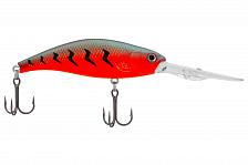 Фото воблер kyoda sharp minnow-85f, длина 8,5 см, вес 17,5 гр, цвет p1654, заглубление 3,6-4,5 м