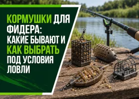 Кормушки для фидера: какие бывают и как выбрать под условия ловли
